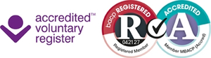 Registered and Accredited Member of BACP