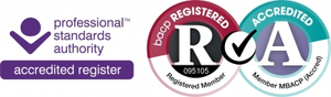 Accredited and Registered Member of BACP